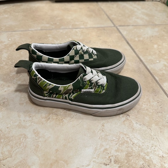 Green multi pattern Vans Sz 12C - Picture 5 of 6